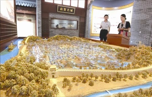 温州市规划展示中心试运行 全国最大LED数字沙盘展示全景
