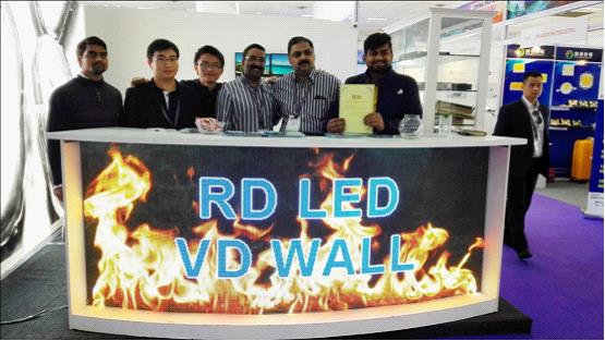 唯奥视讯亮相印度新德里2015 LED EXPO
