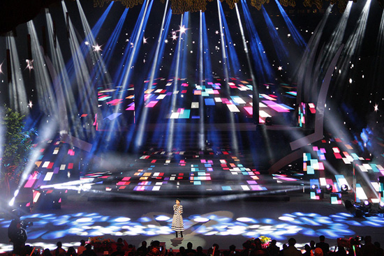 摩西尔LED屏助力央视2015《争奇斗艳第三季颁奖联欢盛典》