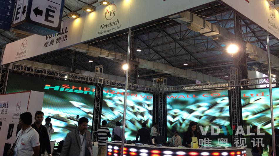 唯奥视讯首度亮相印度CEIF消费电子展
