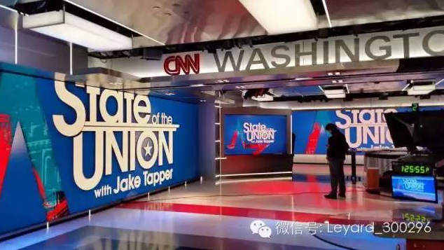 CNN首次采用P1.2 微间距LED屏升级全新演播厅