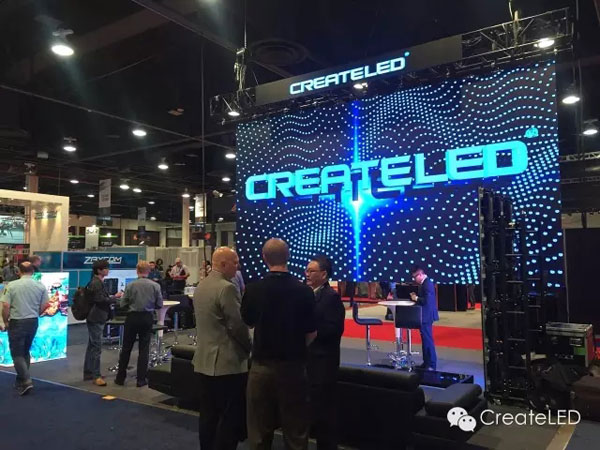 创显AirMAG-1震撼亮相美国NAB Show 打造最小点间距吊装LED大屏