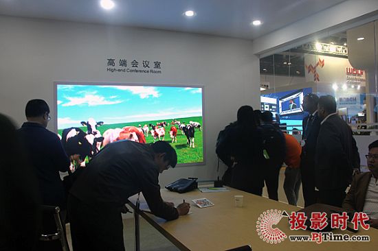 艾比森小间距LED行业解决方案精彩亮相InfoComm China 2016