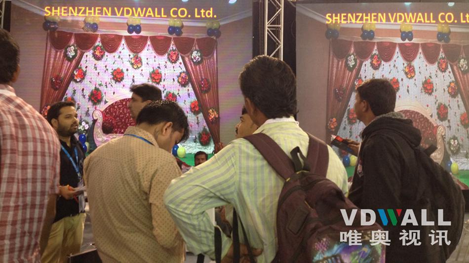 唯奥视讯首度亮相印度CEIF消费电子展