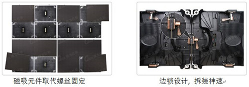 强力巨彩400X300标准箱体——为高密度产品私家定制