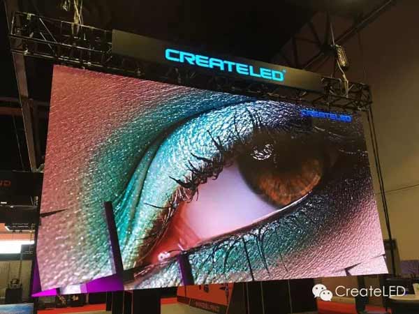 创显AirMAG-1震撼亮相美国NAB Show 打造最小点间距吊装LED大屏