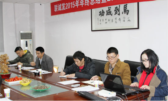 联诚发2015年终总结暨2016年工作计划报告会
