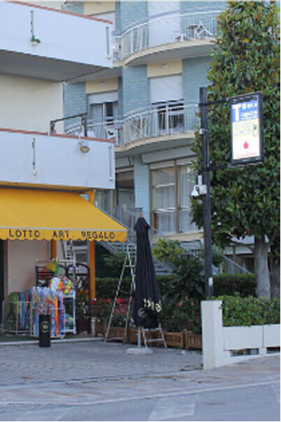 盛牌led招牌屏意大利项目竣工