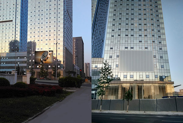 立翔慧科LED亮幕(led格栅屏、led灯条屏)打造成都科技新高地