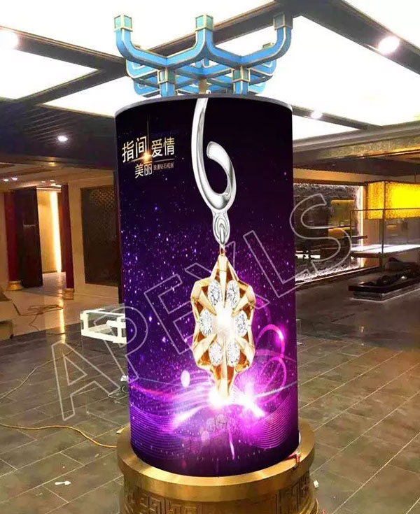 康硕展LED圆柱屏 蓬荜生辉耀萃华 康硕展LED圆柱屏 蓬荜生辉耀萃华