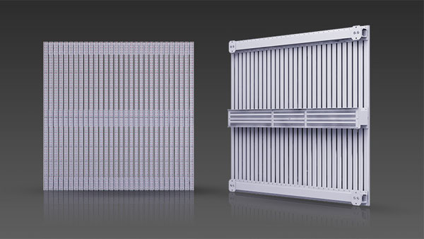 立翔慧科LED亮幕(led格栅屏、led灯条屏)打造成都科技新高地