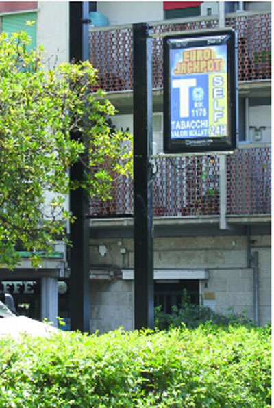 盛牌led招牌屏意大利项目竣工