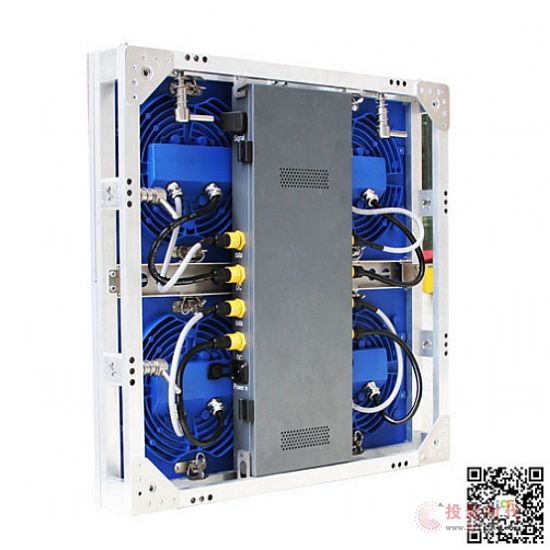 小体积前维护 联诚发户外LED租赁屏箱体市场瞩目