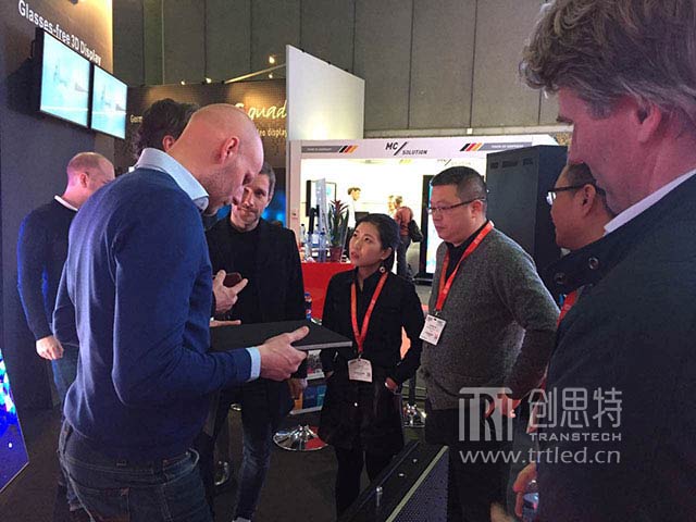 遇见您的视界 创思特携手欧洲音像视频设备商AED GROUP亮相ISE