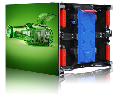 联诚发P3.91户外全彩弧形屏 成本更低更具人性化