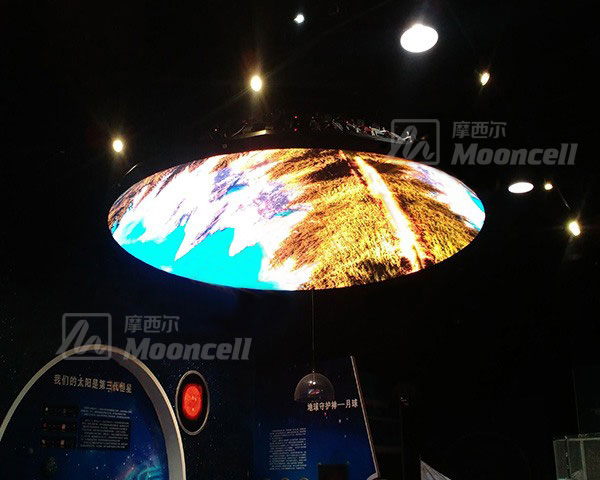 苍穹之顶大放“异”彩 摩西尔又一异形穹顶屏精品项目的落成 苍穹之顶大放“异”彩 摩西尔又一异形穹顶屏精品项目的落成