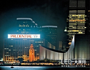 锐拓显示成功点亮香港远东金融中心