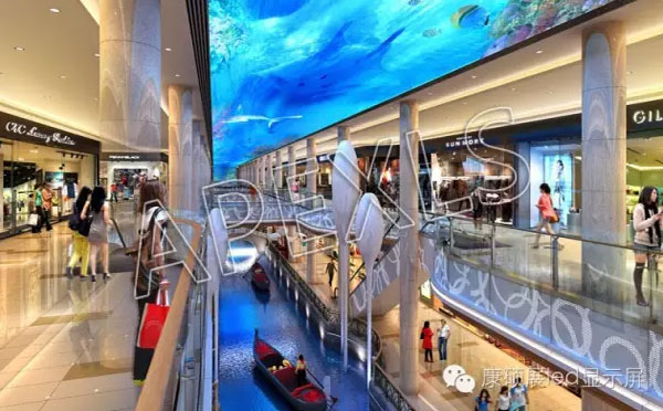 “屏”的就是实力 康硕展LED天幕屏演绎主题梦幻光影世界