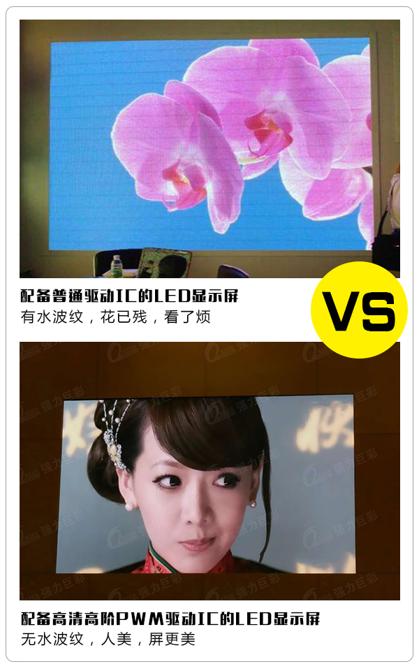 高清高阶PWM驱动IC 拍照无水波纹想怎么拍就怎么拍！