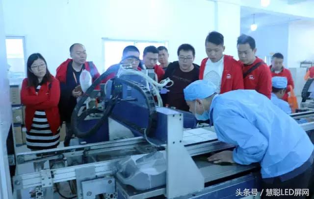 慧聪买团走访LED显示屏企业记实录 深入一线为实现交易而来！