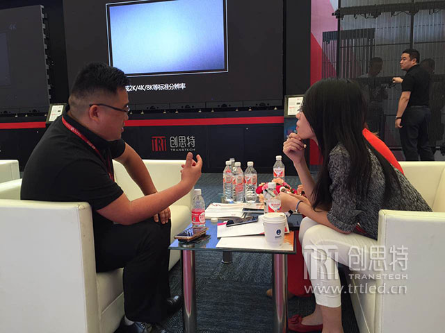 最小间距灯条屏新品首发 创思特“双骄”惊艳上海国际LED展