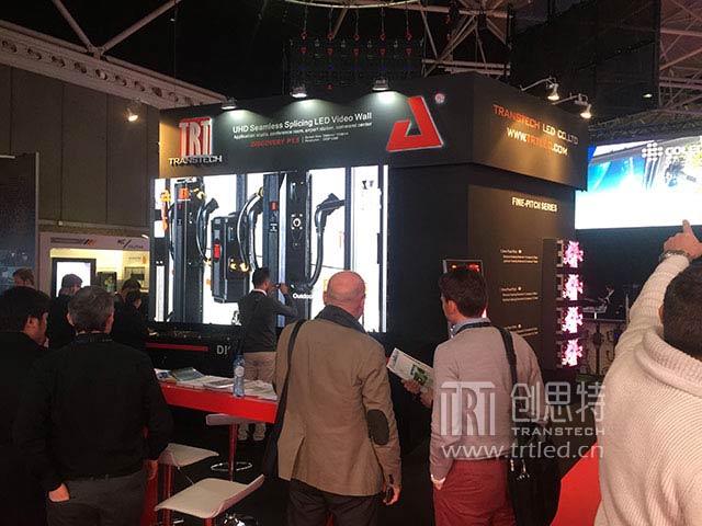 遇见您的视界 创思特携手欧洲音像视频设备商AED GROUP亮相ISE