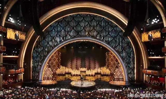 抛开奥斯卡颁奖乌龙事件 在舞台LED屏应用设计上奥斯卡永远是高逼格