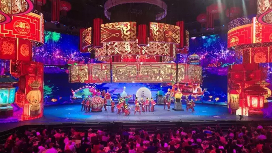 春晚主舞台美轮美奂 LED显示/舞美设计功不可没
