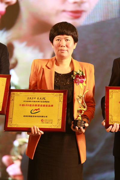 十佳LED显示屏渠道建设品牌 行业当之无愧的“渠道之王”