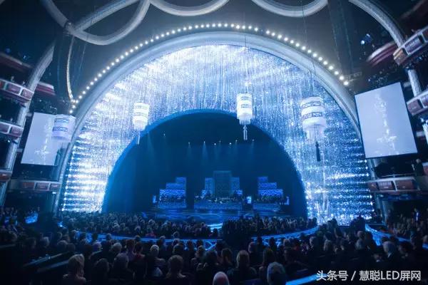 抛开奥斯卡颁奖乌龙事件 在舞台LED屏应用设计上奥斯卡永远是高逼格
