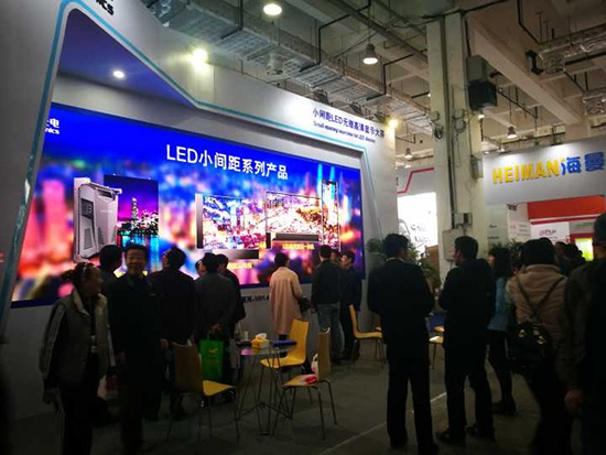 济南安防盛会|联建光电引领小间距视觉