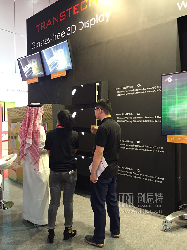 让世界爱上中国造：创思特Discovery P1.2炫目亮相迪拜Infocomm展