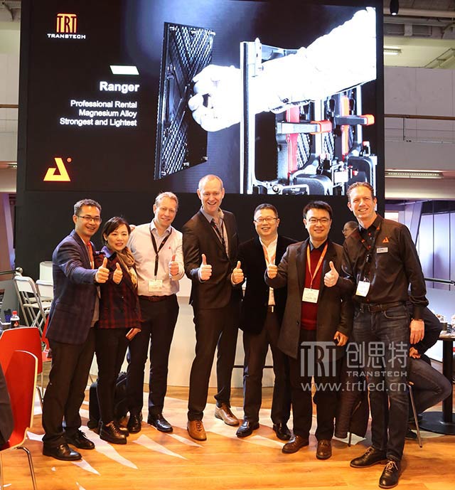 遇见您的视界 创思特携手欧洲音像视频设备商AED GROUP亮相ISE