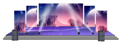 凯视达KS948舞台级六画面拼接器 轻松实现集中控制