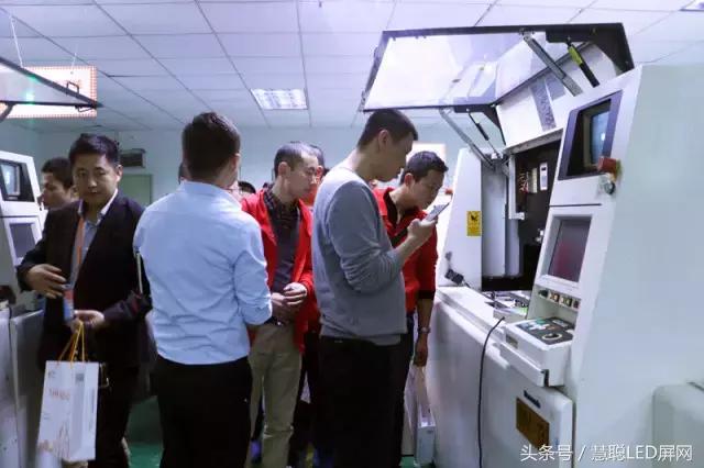 慧聪买团走访LED显示屏企业记实录 深入一线为实现交易而来！