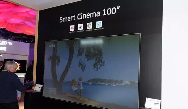 直击2017CES电视屏幕之战 LED显示屏能够分羹？