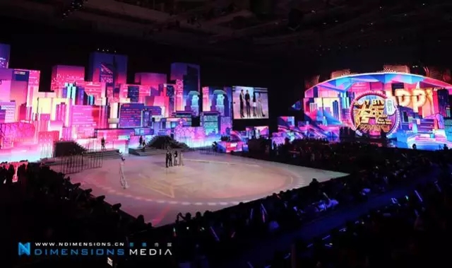 五大卫视跨年舞美斗艳 有了LED屏才最美