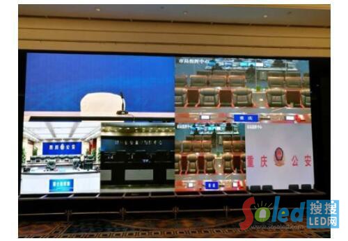 科达超小间距LED屏冲锋在前 助力公安应急演练 科达超小间距LED屏冲锋在前 助力公安应急演练
