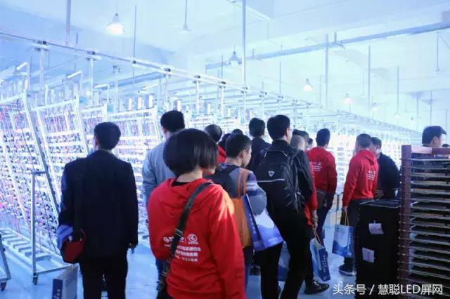 慧聪买团走访LED显示屏企业记实录 深入一线为实现交易而来！