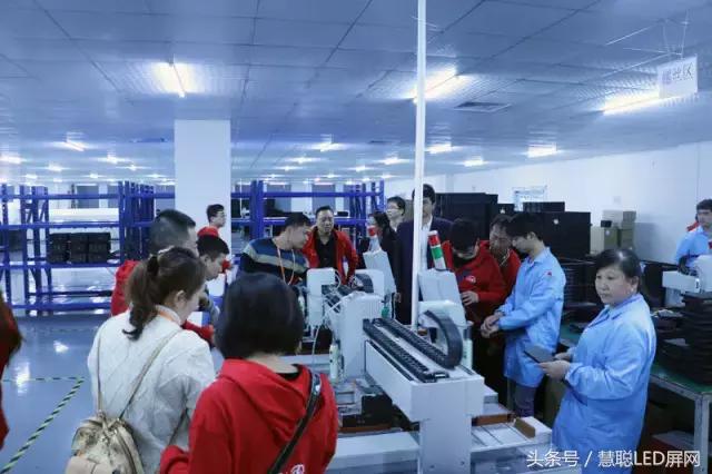 慧聪买团走访LED显示屏企业记实录 深入一线为实现交易而来！