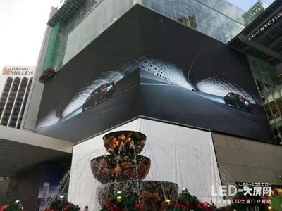 巴科光电承建马来西亚最大户外LED显示屏 巴科光电承建马来西亚最大户外LED显示屏