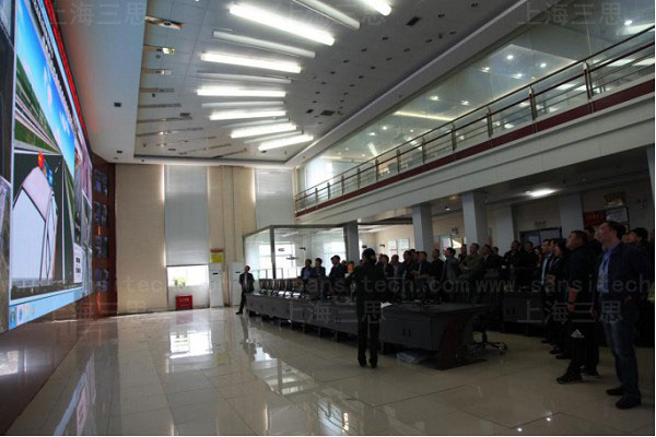 上海三思小间距高清LED监控屏助力智慧交通