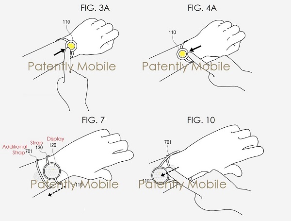 三星新专利：智能手表将配柔性显示屏