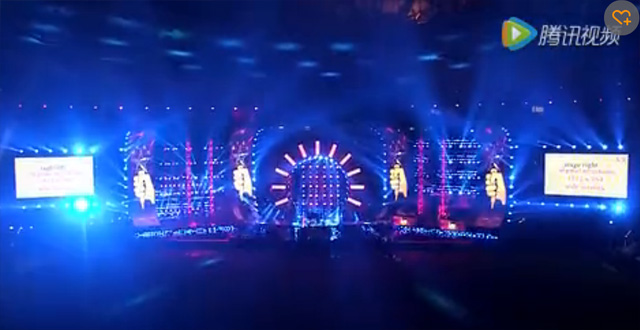 中国新歌声总决赛专业团队重金打造舞美 直播现场LED屏坏了！