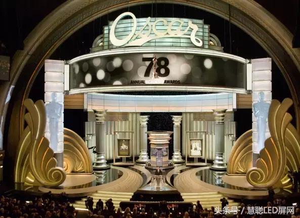 抛开奥斯卡颁奖乌龙事件 在舞台LED屏应用设计上奥斯卡永远是高逼格
