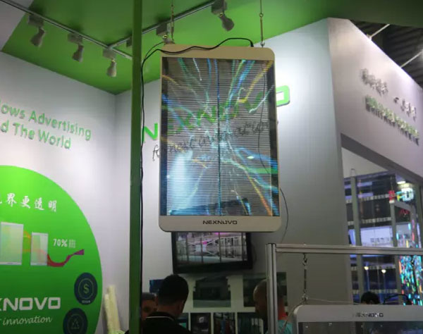 为显示革新产品让世界更透明 晶泓科技透明LED显示屏打造百变应用