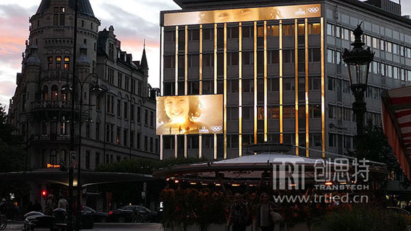 创思特显示屏惊艳瑞典首都斯德哥尔摩 为“北方威尼斯”添新彩
