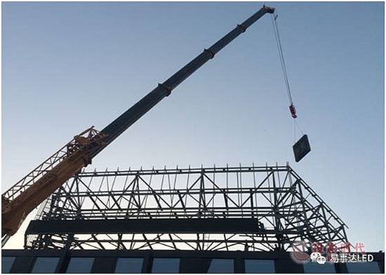 易事达户外LED广告屏入驻新开罗购物中心