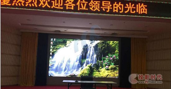 迈锐小点间距UTV系列LED显示屏给福州仓山小学添加色彩