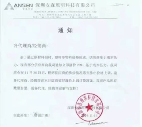 商家莫慌：更大范围的涨价潮终于来了！